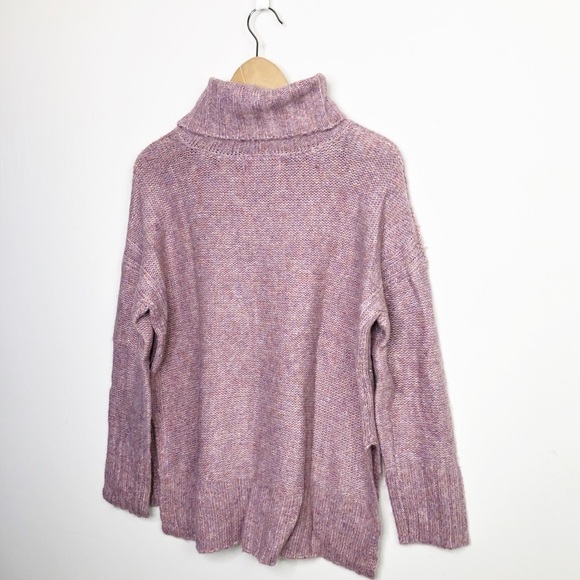PHILOSOPHY heathered lavender turtleneck sweater - Picture 3 of 9